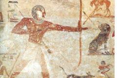 Chnumhotep-met-pijl-en-boog