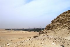 Gizeh-gezien-vanaf-Sakkara
