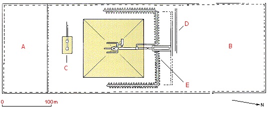 Sechemset_piramide_bovenaanzicht