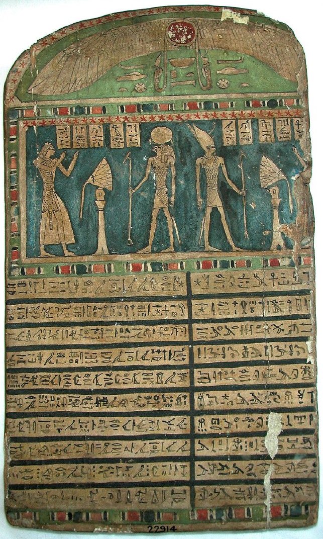 Bezwering 015A5 BM 22914 houten stele