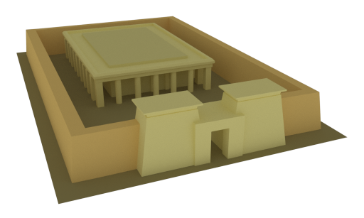 Elephantine_island,_Khnum_temple_at_New_kingdom