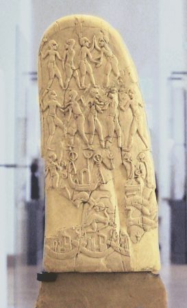 Hierakonpolis_Gebel_el-Arak_Knife_ivory_handle_(back)