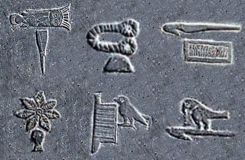 Narmer_plate_Early_hieroglyphic_symbols Narmer_plate_Early_hieroglyphic_symbols
