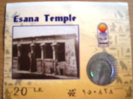 20 Esna tempel