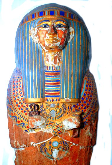 Inner Coffin of Paynedjem usurped from Tuthmosis I (The Royal Cache TT320, Deir el-Bahari)
Egyptian Museum Cairo, JE CG 61025