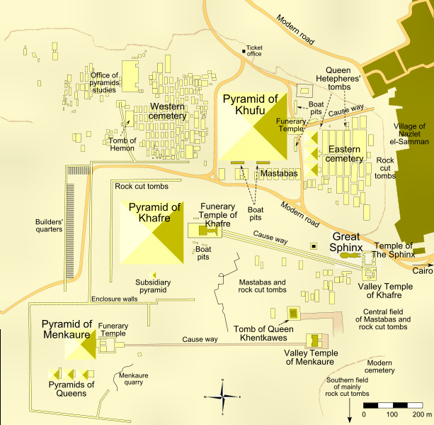 Plattegrond_Gizeh_piramid_complex