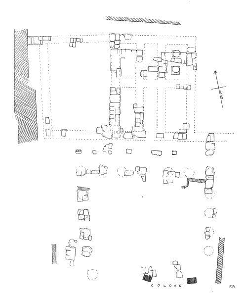 Temple of Nebwenesef plan