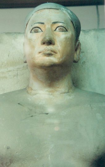 Ranefer zonder pruik mastaba 40 sakkara 5e dyn.