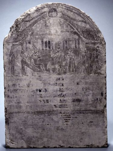 Imhotep-Pedubast-begrafenisstele-EA188